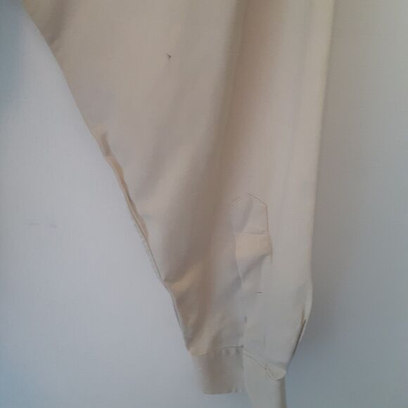 Ralph Lauren Adult Mens L Beige Blaire Long Sleeve Button Up Shirt 100% Cotton - Picture 9 of 11